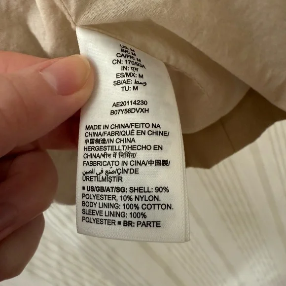 PERFECT CONDITION💖 Light Tan Camel Trenchcoat from Amazon Essentials - Picture 10 of 10